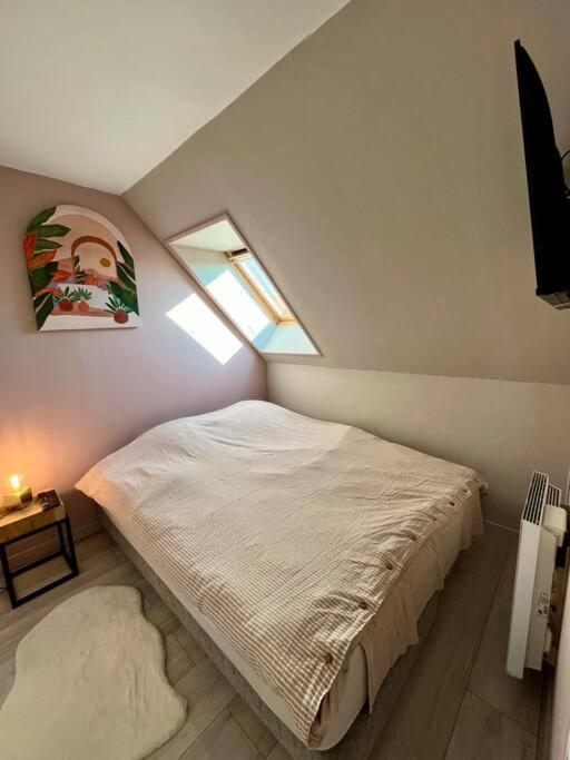 Ferienwohnung Duplex Cosy Avec Vue Mer Cucq Exterior foto
