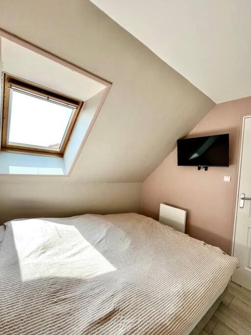 Ferienwohnung Duplex Cosy Avec Vue Mer Cucq Exterior foto