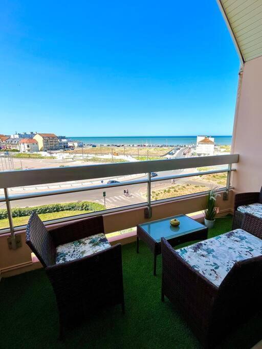 Ferienwohnung Duplex Cosy Avec Vue Mer Cucq Exterior foto