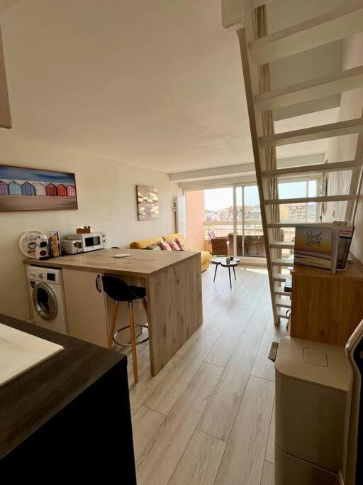 Ferienwohnung Duplex Cosy Avec Vue Mer Cucq Exterior foto