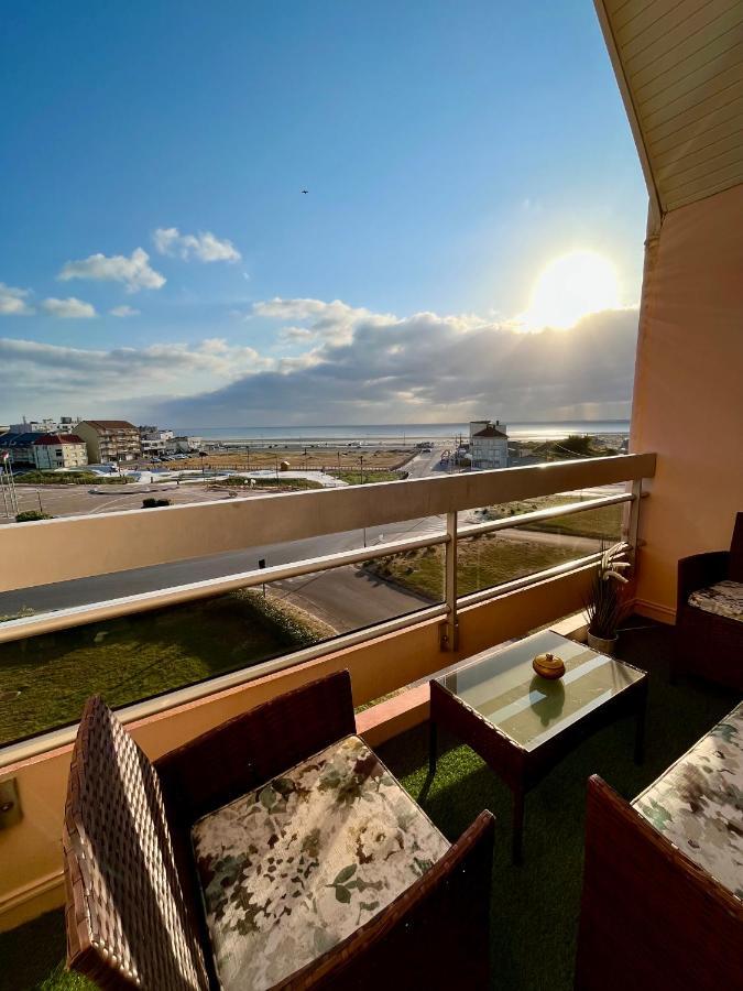 Ferienwohnung Duplex Cosy Avec Vue Mer Cucq Exterior foto
